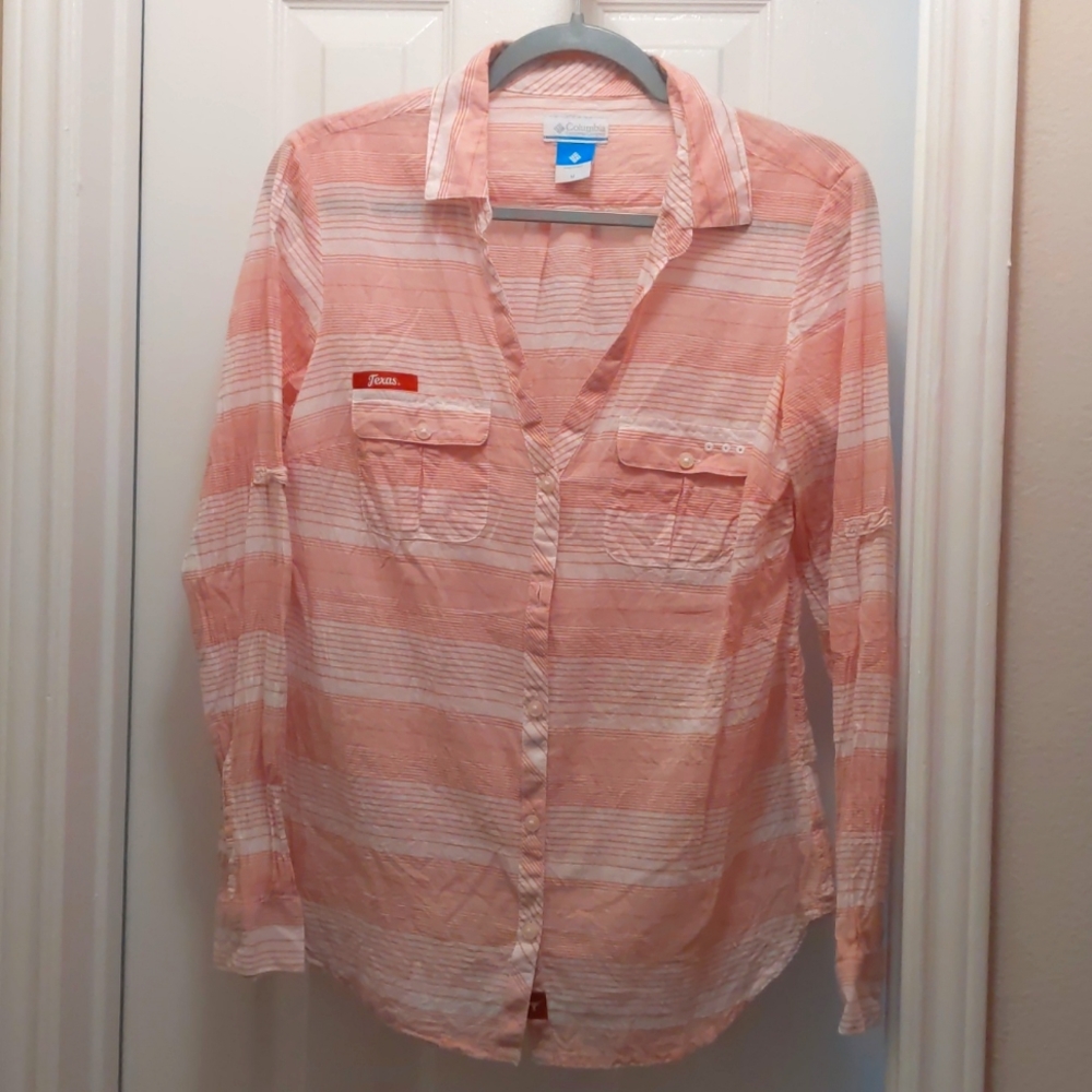 NWOT Columbia Texas Longhorns shirt